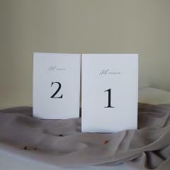 Numer stołu - stojący, składany